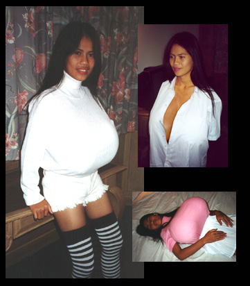 'Only' 49 inches, but Pan admits she has never been measured properly while wearing a bra. Young, hung and real low-slung...